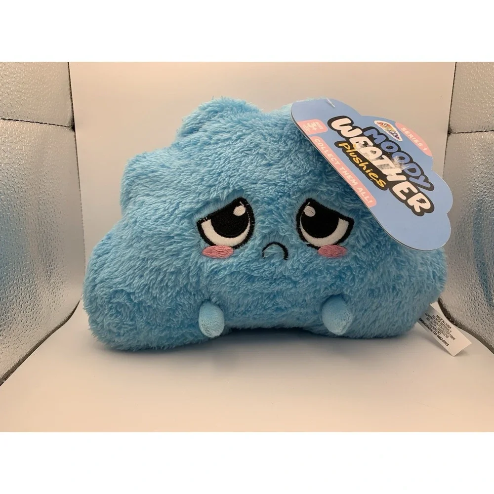 Moody Weather Emotion Cloud Rayne and Dewy Plush 9" NWT - Picture 2 of 5